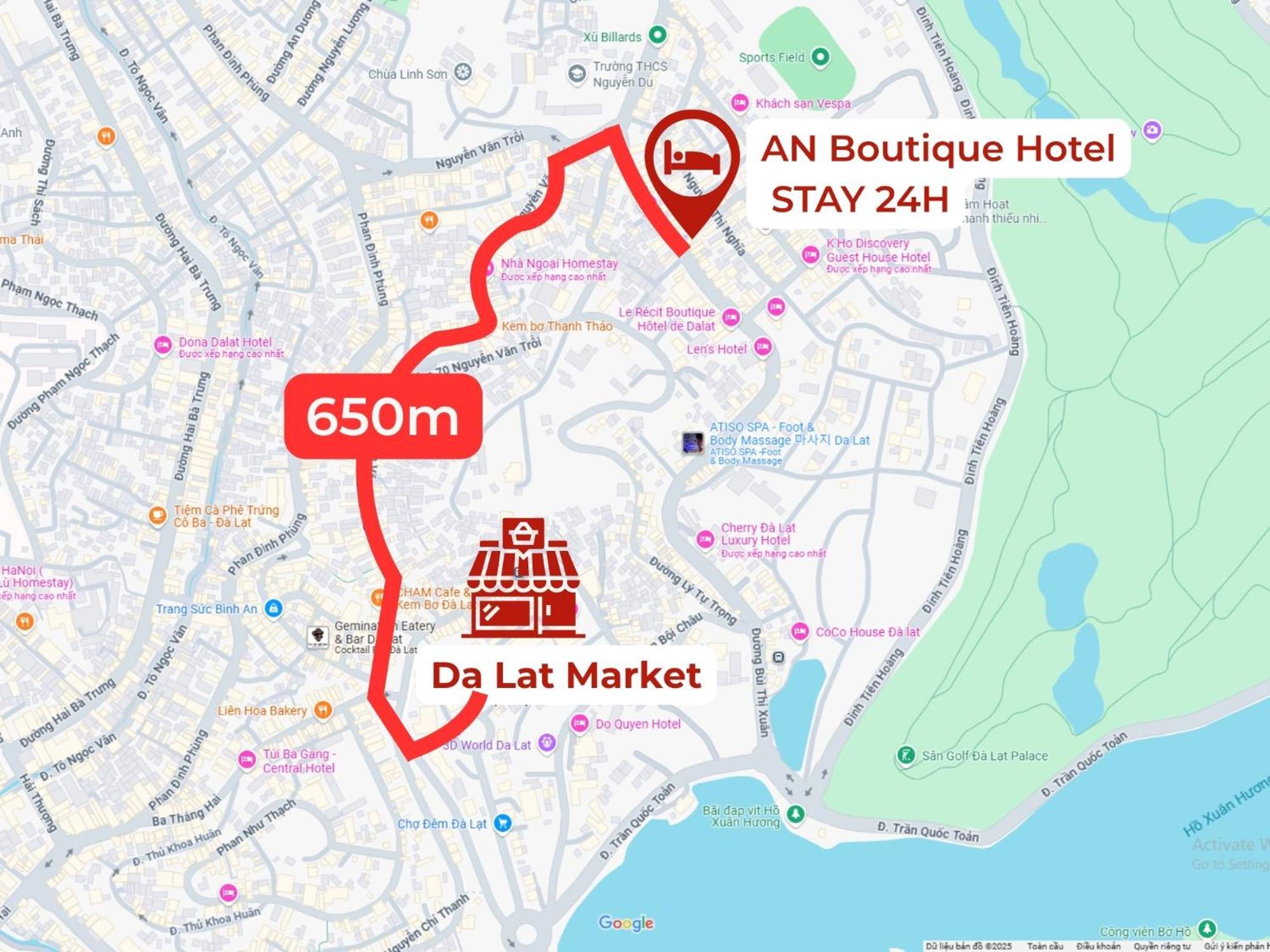 An Boutique Hotel - Stay 24H Da Lat Dış mekan fotoğraf